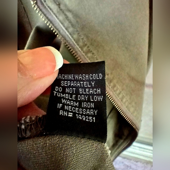 Military green denim jacket XL in EUC *FINAL* - Picture 8 of 12